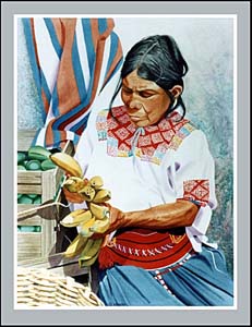 Mujer de los
            Platanos