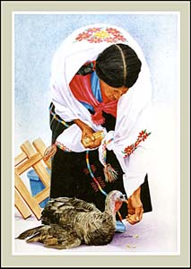 Vendedora de
            los Pavos